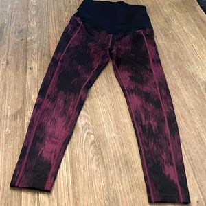 Zella Over the Belly Maternity Leggings with pockets